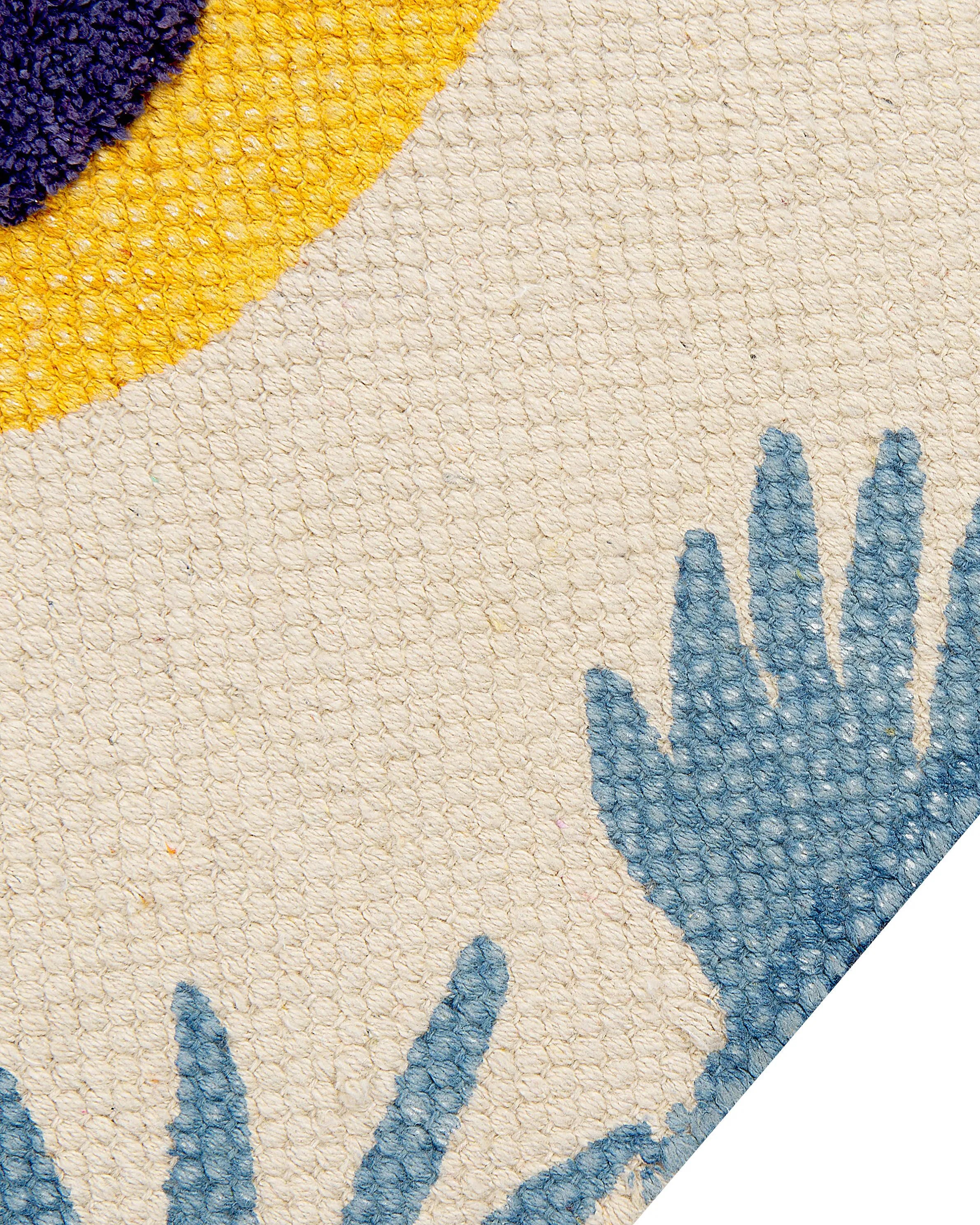 Tapis pour enfants Multicolore 80 x 150 cm Coton