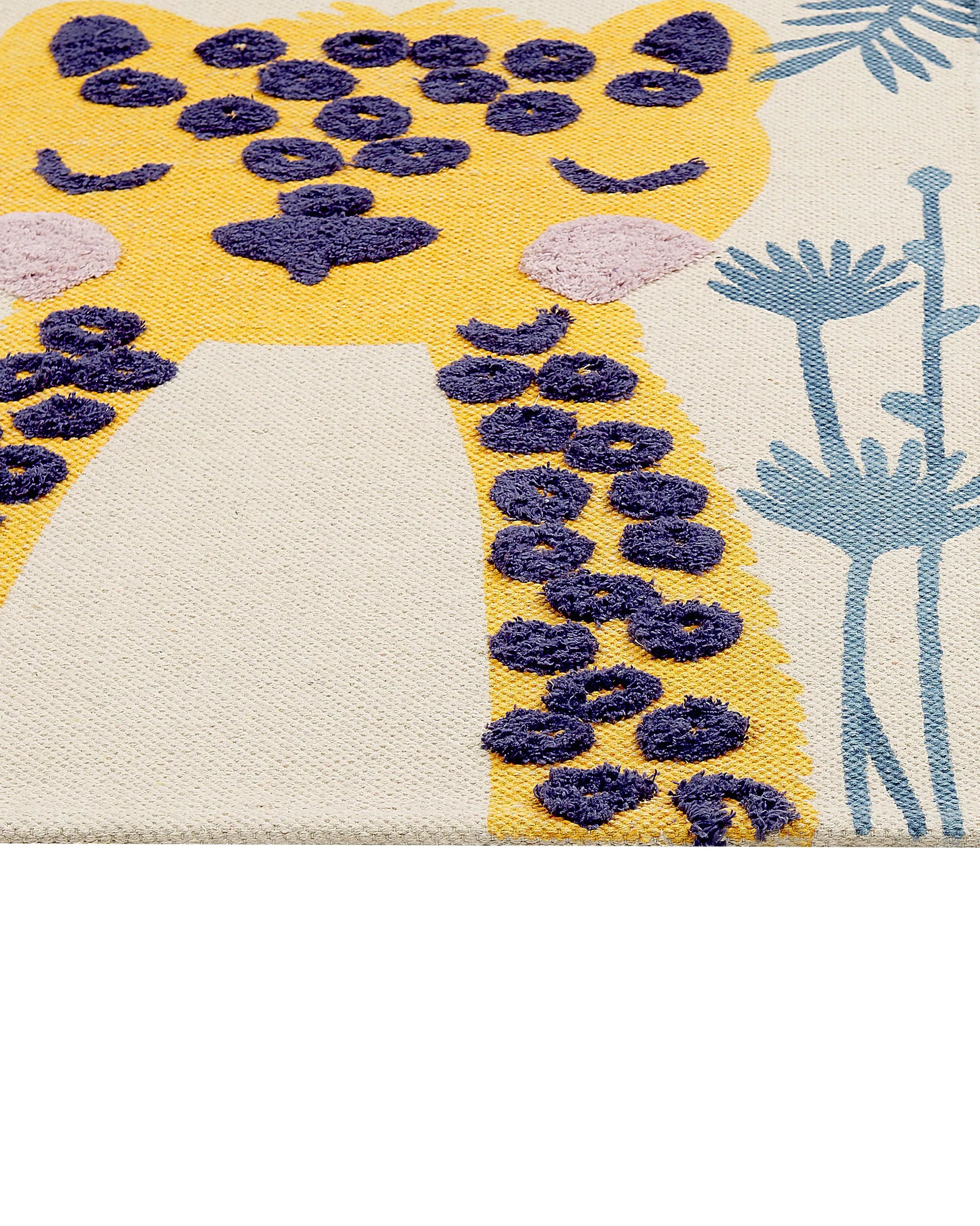 Tapis pour enfants Multicolore 80 x 150 cm Coton