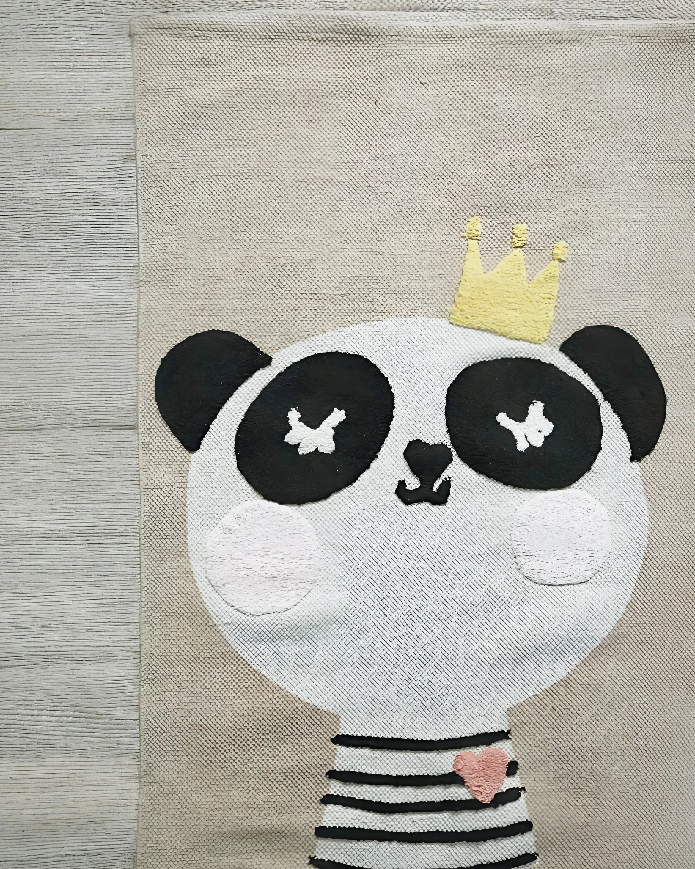Tapis pour enfants Beige 80 x 150 cm Coton