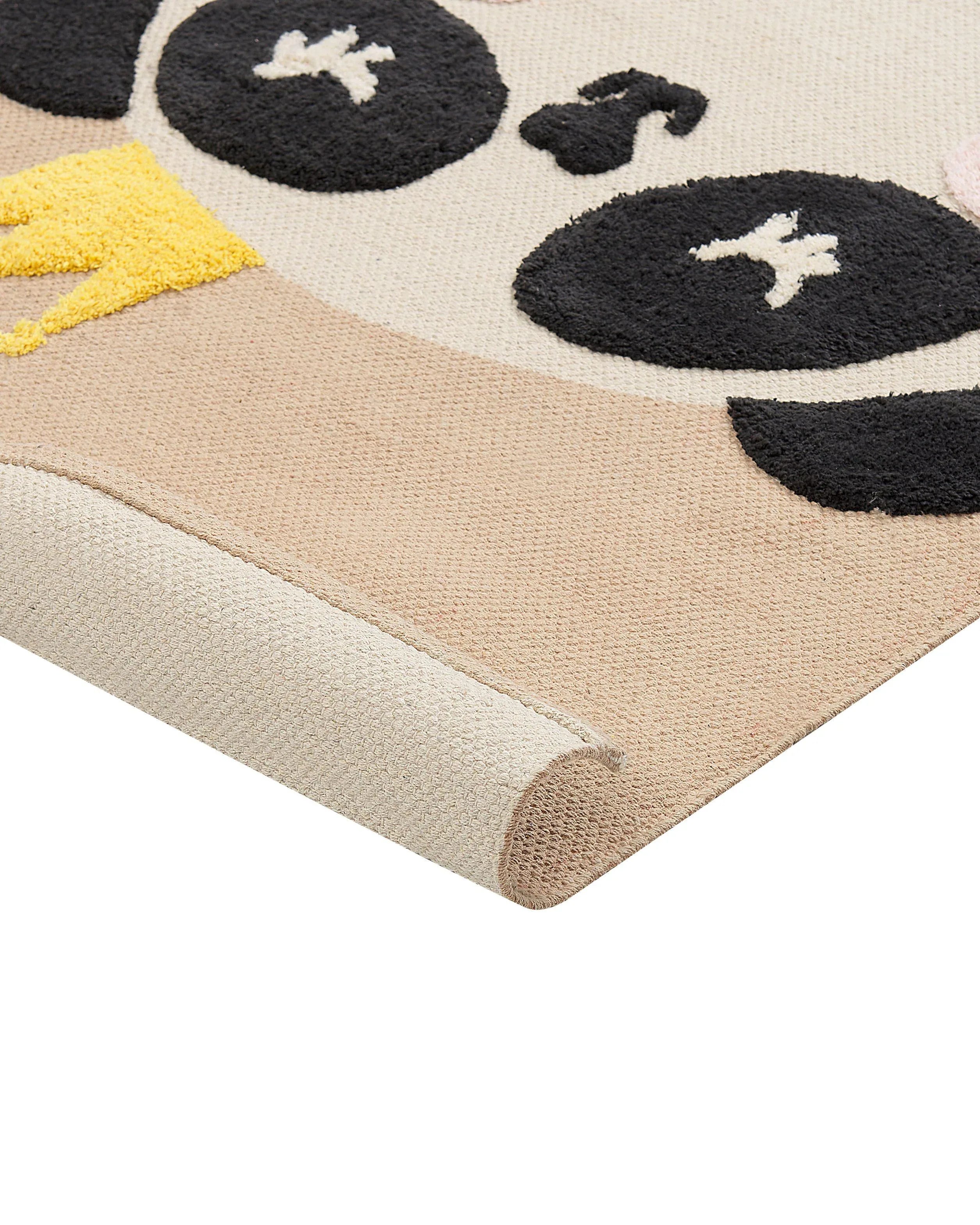 Tapis pour enfants Beige 80 x 150 cm Coton