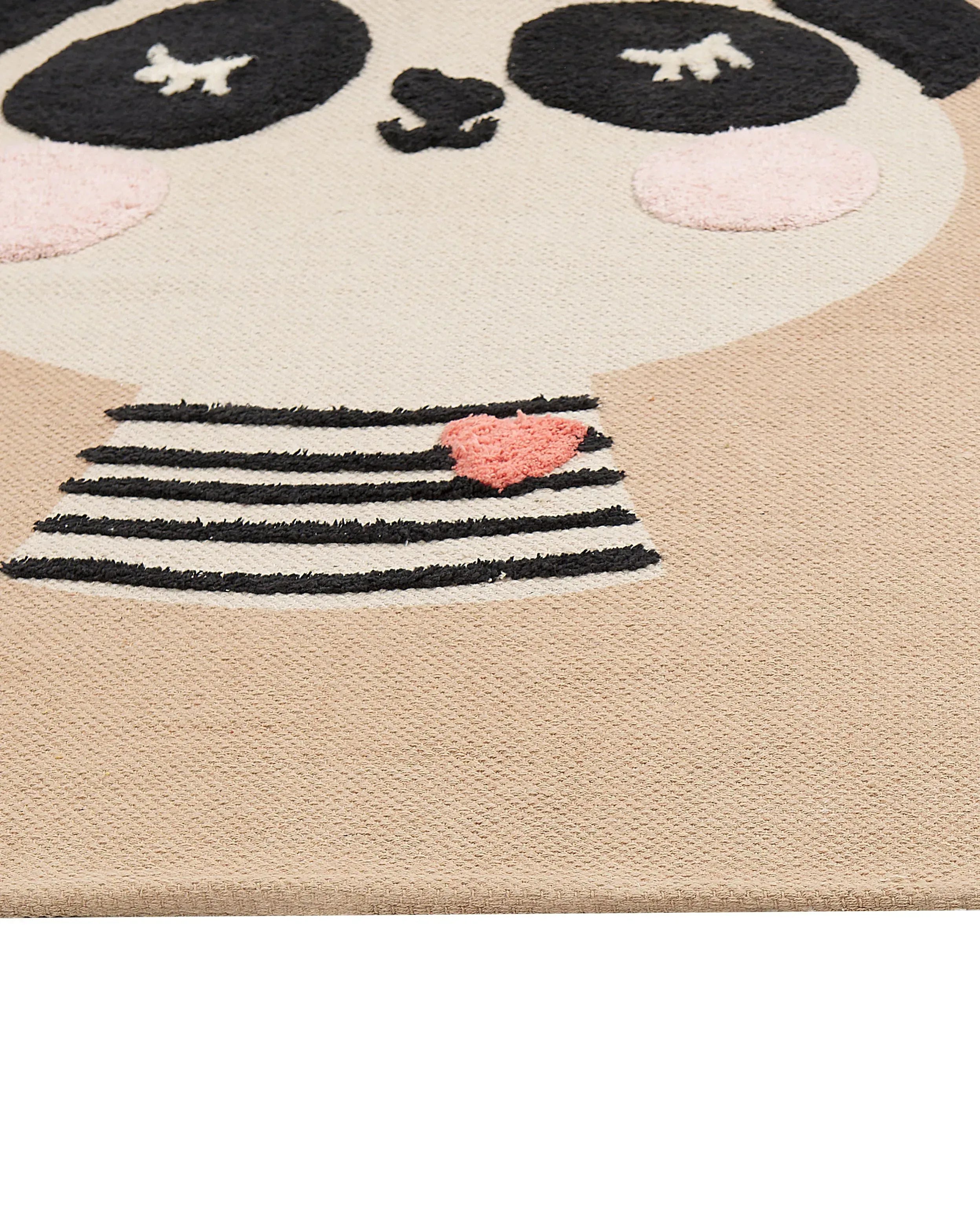 Tapis pour enfants Beige 80 x 150 cm Coton