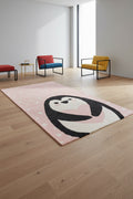 Tappeto per bambini PENGKOL Rosa 80 x 150 cm Cotone