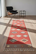 Tappeto LORUT Multicolore 80 x 300 cm Cotone Kilim
