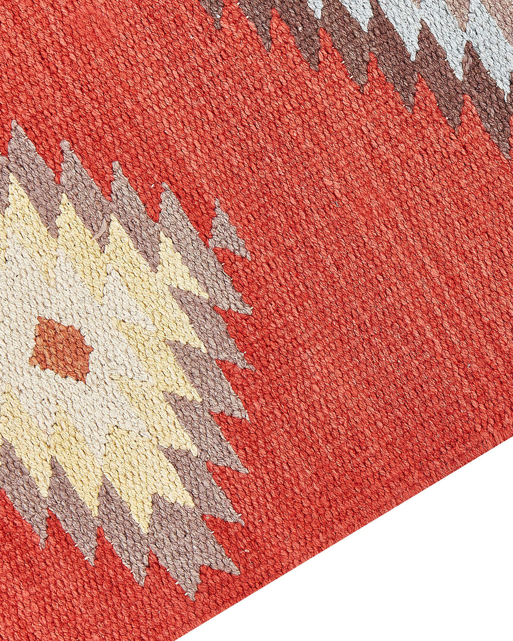 Tapis multicolore 80 x 300 cm Coton Kilim