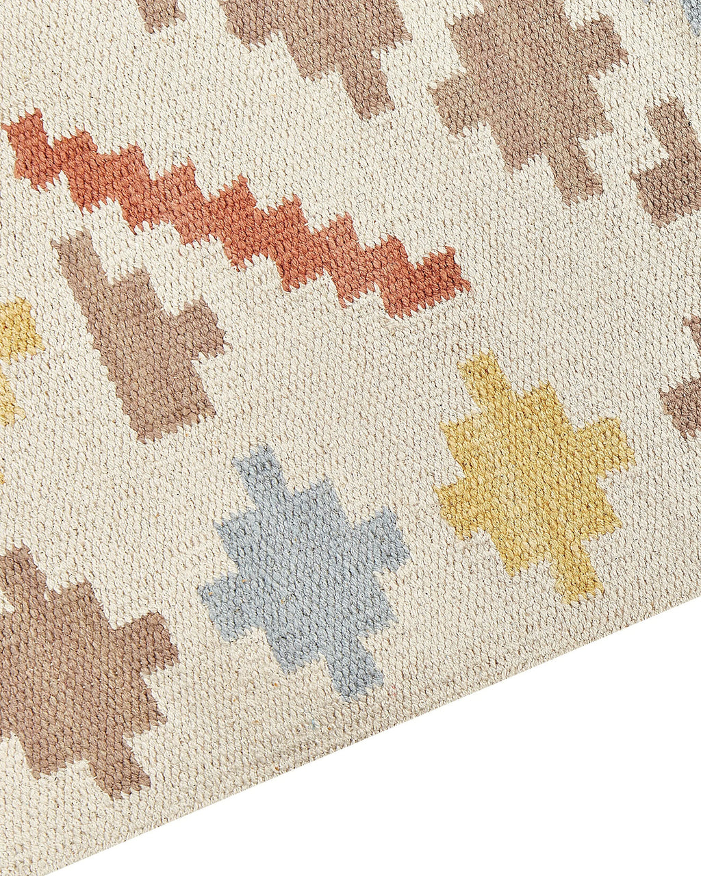 Tapis multicolore 200 x 300 cm Coton Kilim