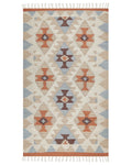 Tappeto DILIJAN Multicolore 80 x 150 cm Cotone Kilim
