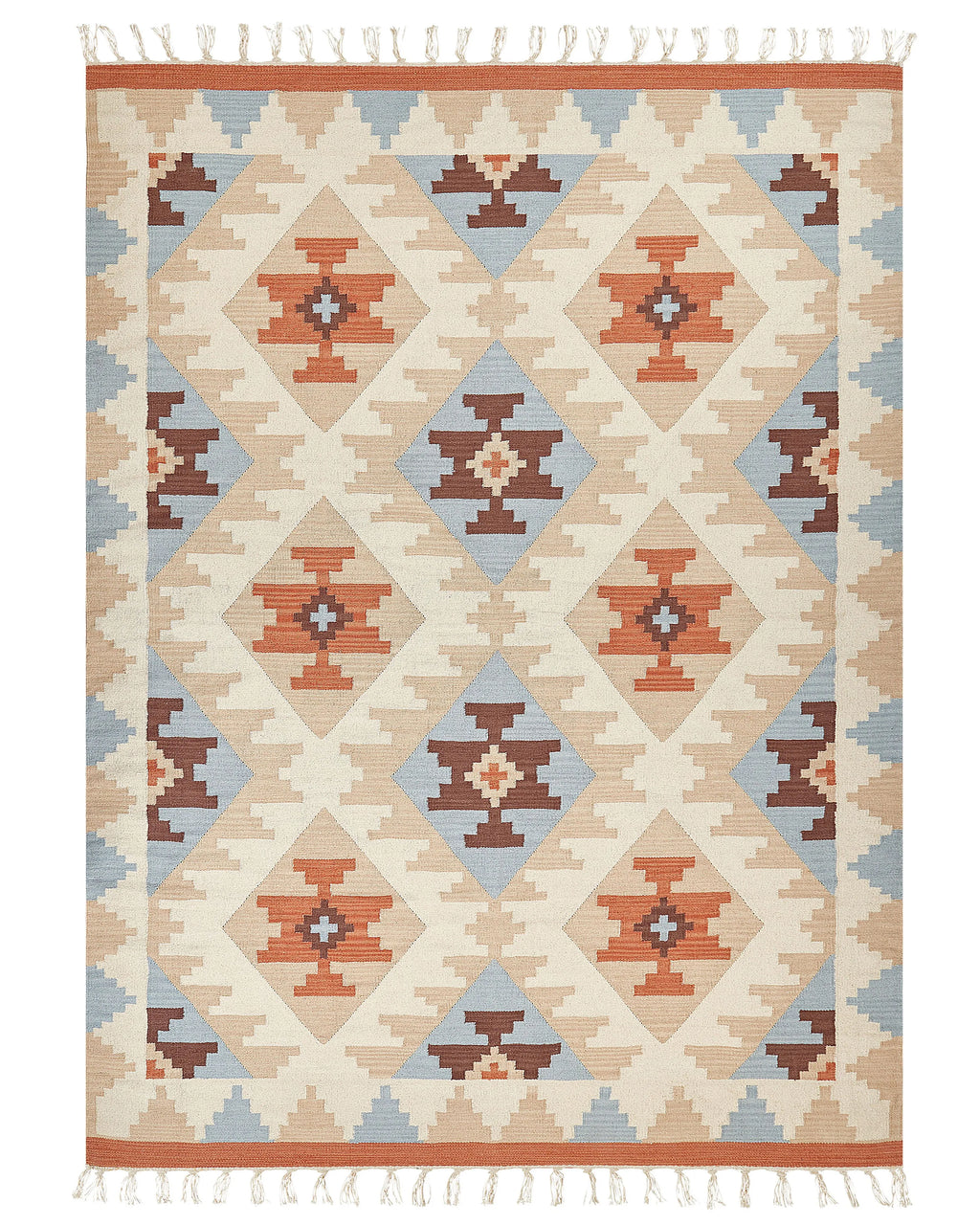 Tappeto DILIJAN Multicolore 160 x 230 cm Cotone Kilim