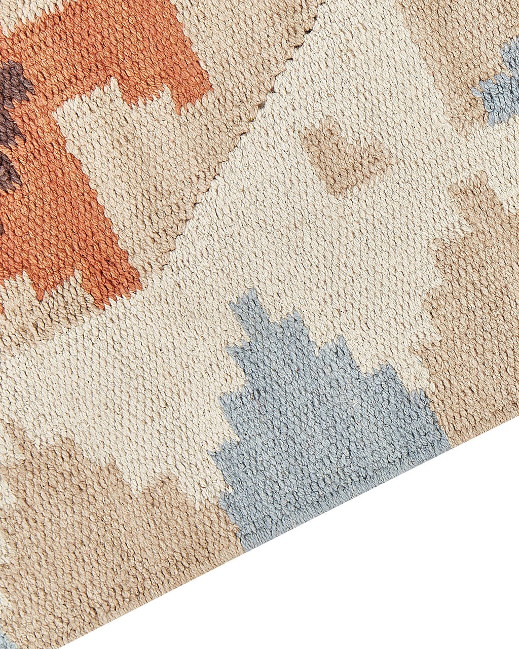 Tapis multicolore 160 x 230 cm Coton Kilim