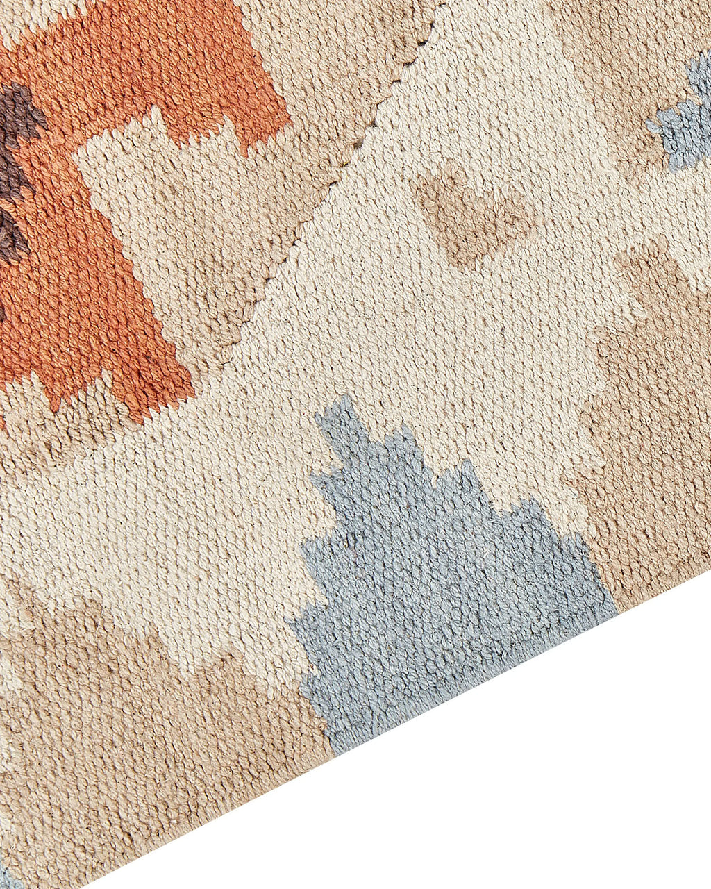 Tapis multicolore 80 x 300 cm Coton Kilim