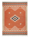 Tappeto GAVAR Arancione 160 x 230 cm Cotone Kilim