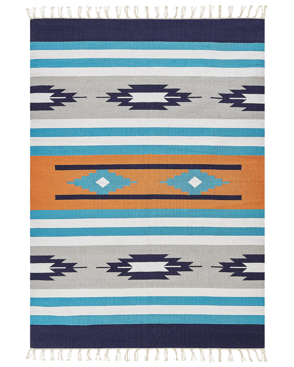 Tappeto NORATUS Multicolore 200 x 300 cm Cotone Kilim