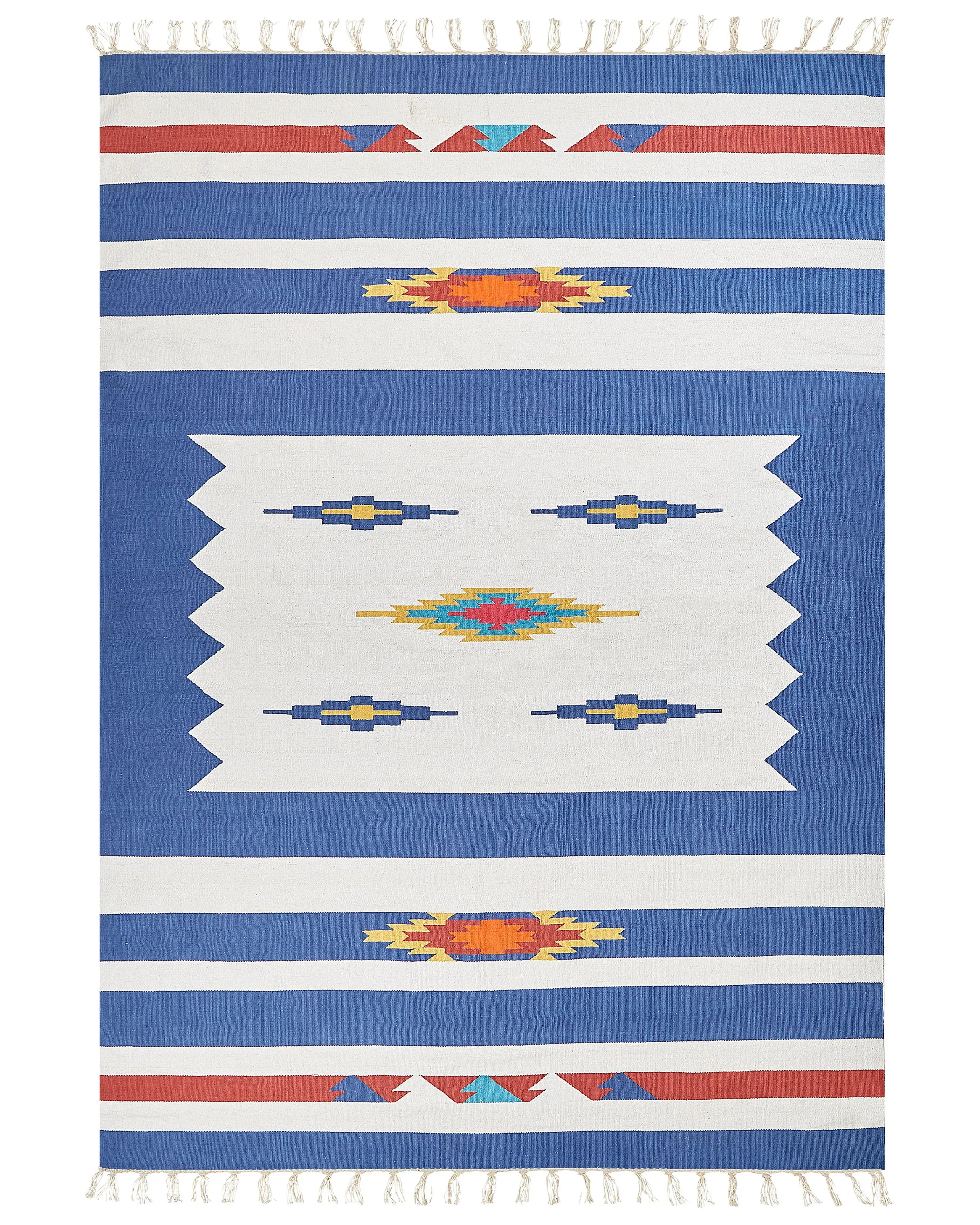 Tappeto VARSER Multicolore 200 x 300 cm Cotone Kilim