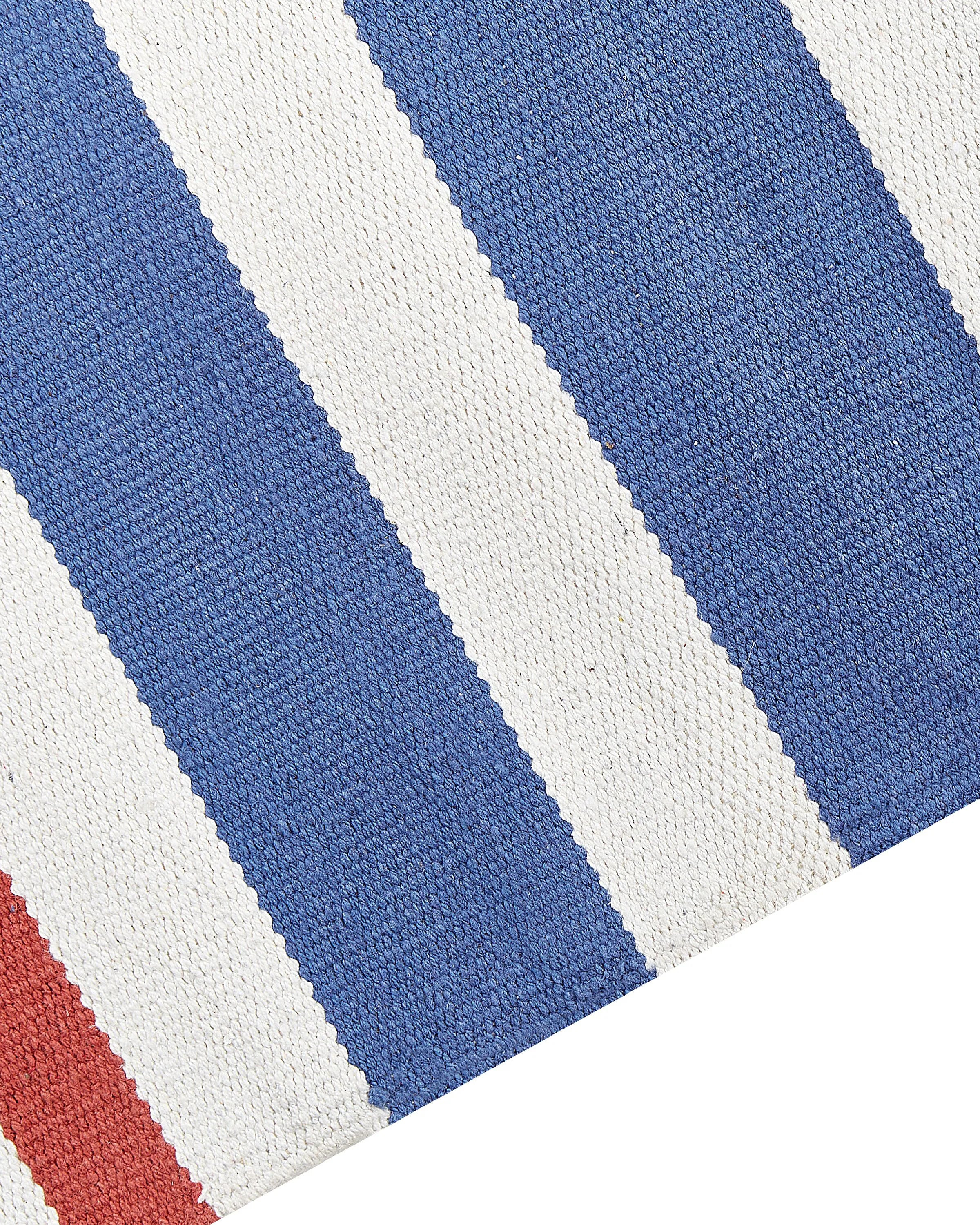 Tapis multicolore 200 x 300 cm Coton Kilim