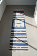 Tappeto VARSER Multicolore 80 x 300 cm Cotone Kilim