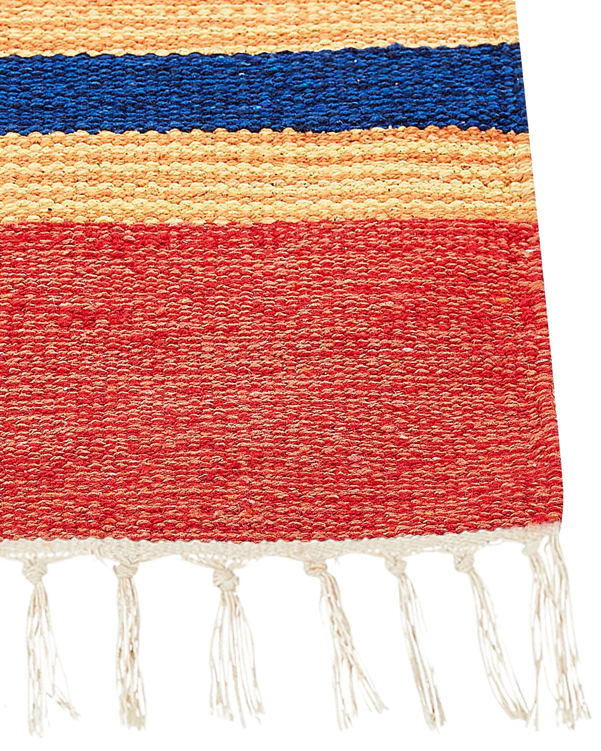 Tapis Kilim multicolore 80 x 150 cm Coton