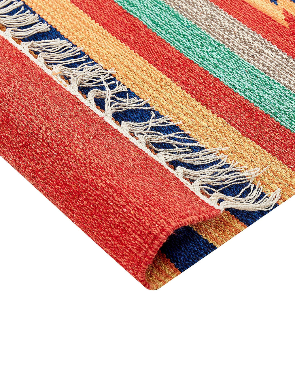 Tapis Multicolore 140 x 200 cm Coton Kilim