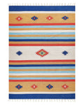 Tappeto TARONIK Multicolore 140 x 200 cm Cotone Kilim