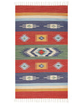 Tappeto KAMARIS Multicolore 80 x 150 cm Cotone Kilim