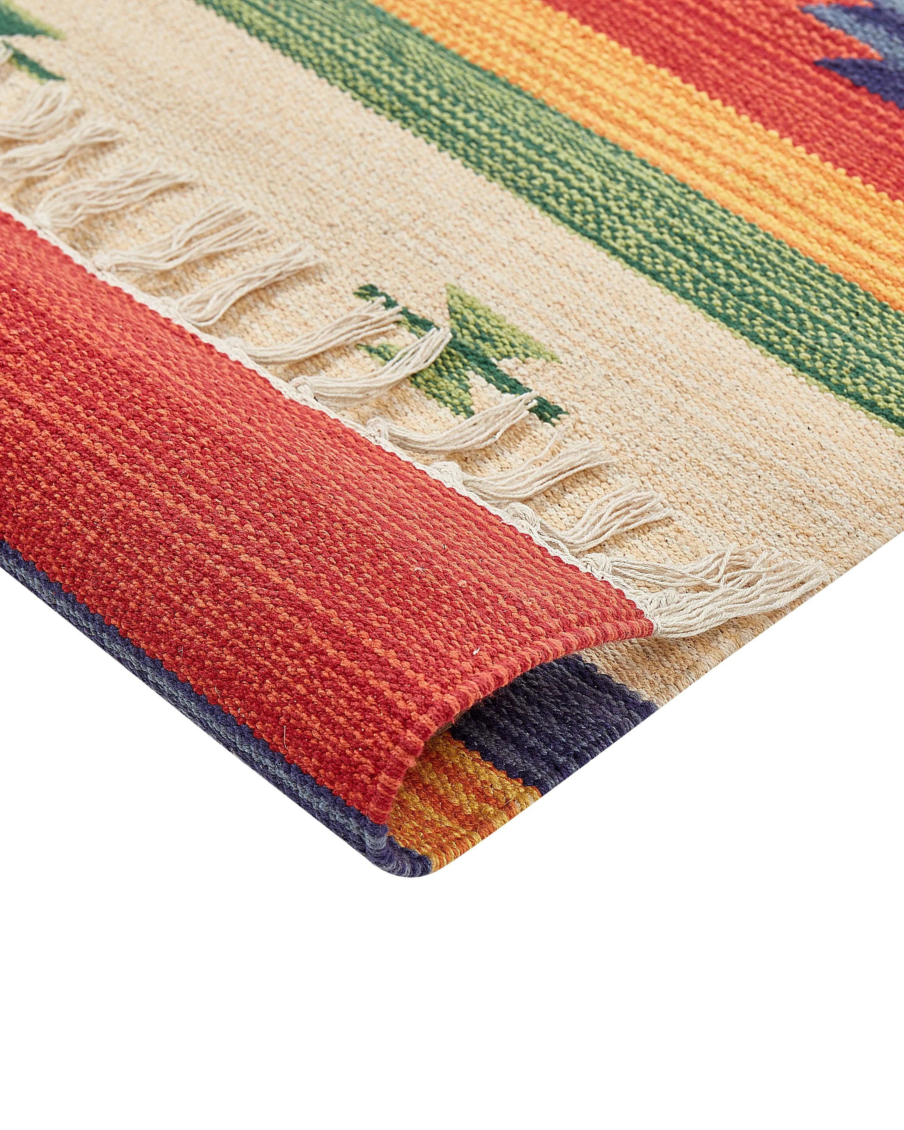 Tapis Kilim Multicolore 140 x 200 cm Coton