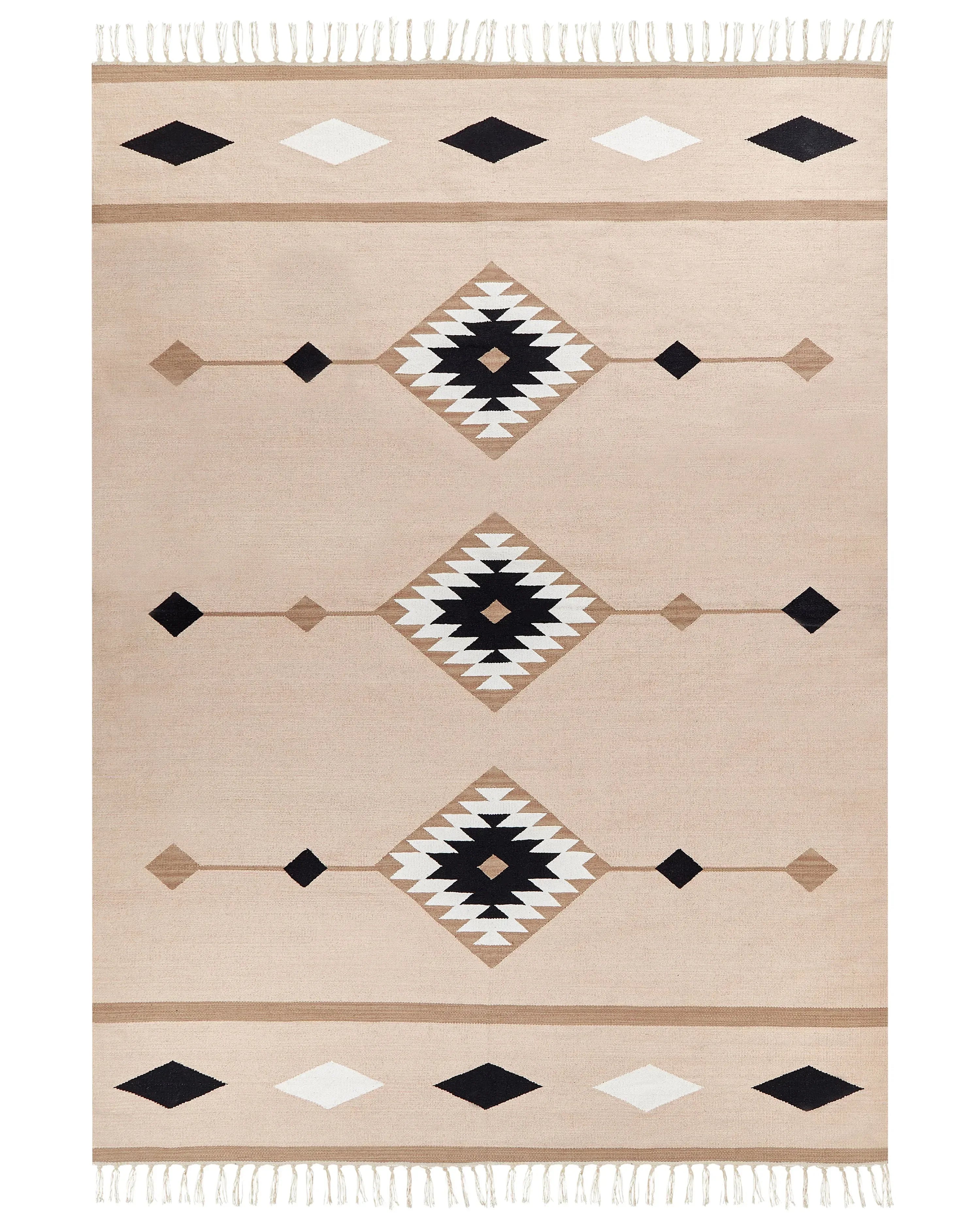 Tappeto BERDIK Multicolore 200 x 300 cm Cotone Kilim