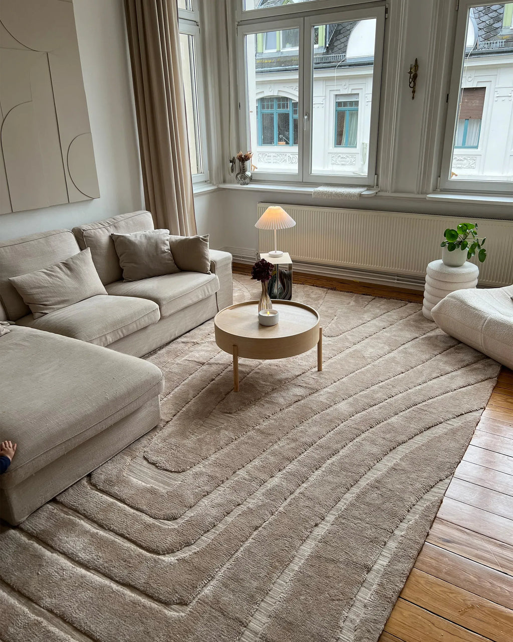 Tapis beige 300 x 400 cm