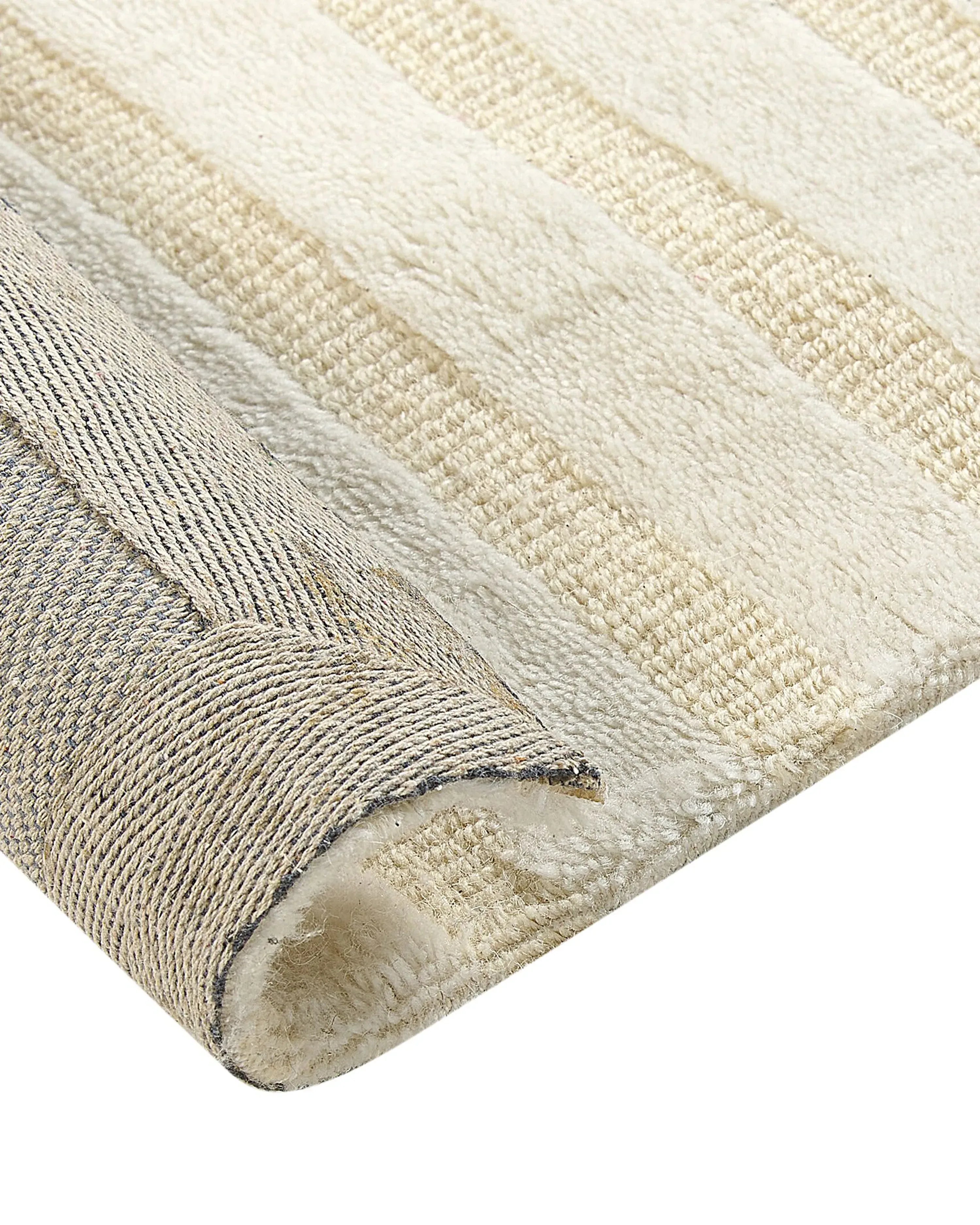 Tapis beige 300 x 400 cm Laine