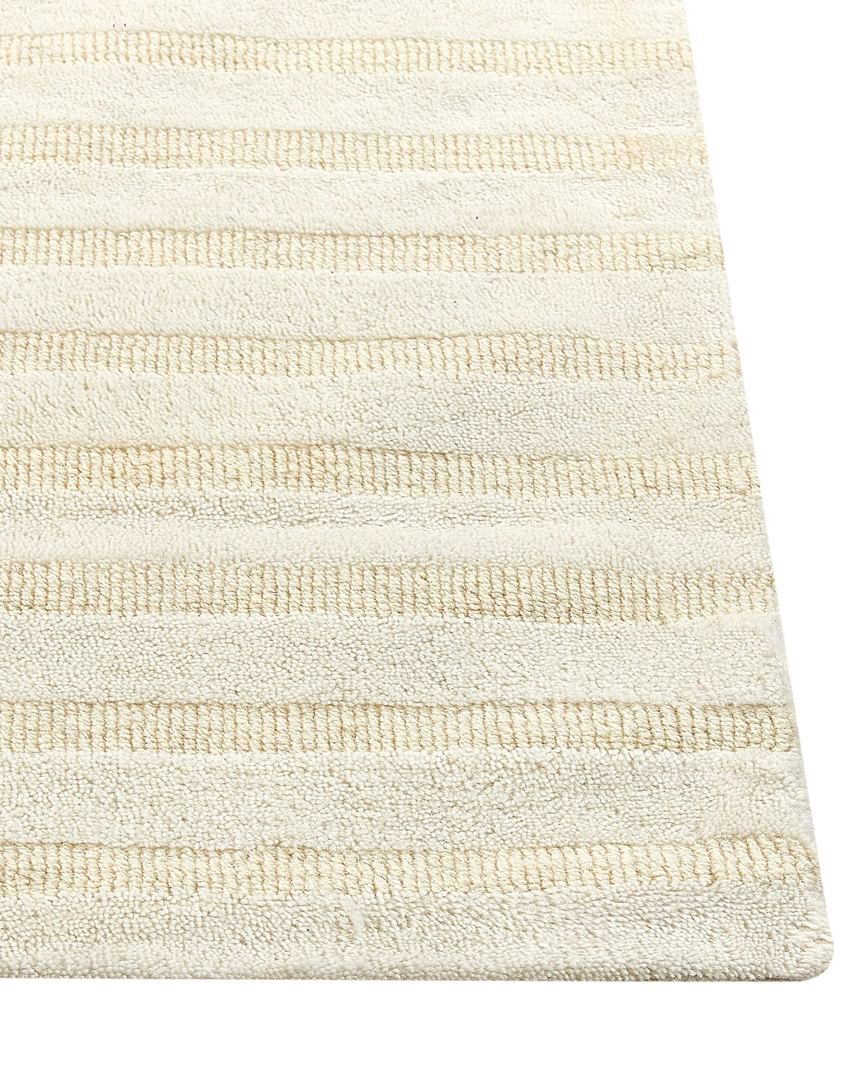 Tapis beige 300 x 400 cm Laine