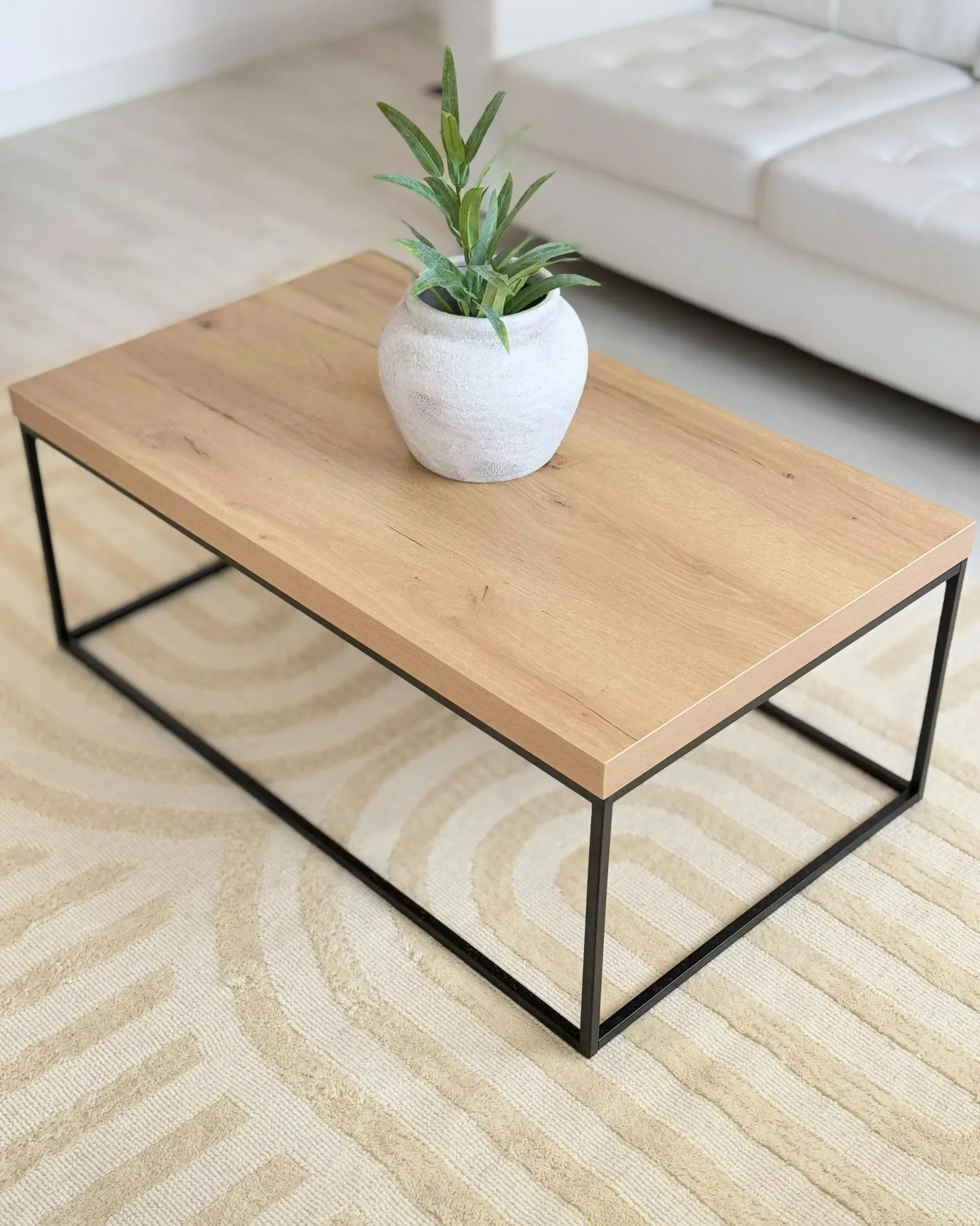 Tapis beige 160 x 230 cm Laine