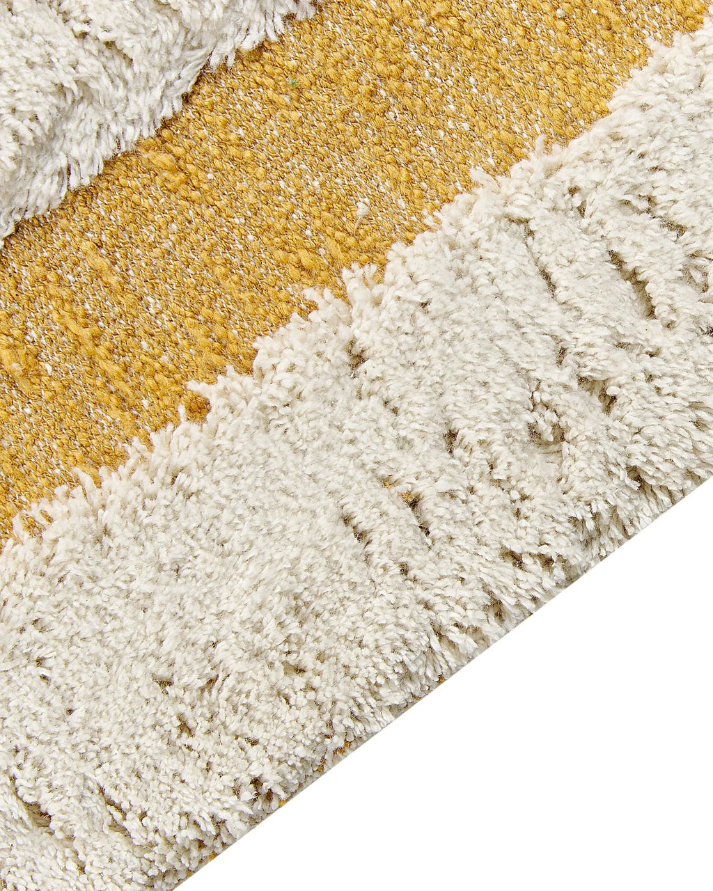 Tapis Jaune 160 x 230 cm Coton