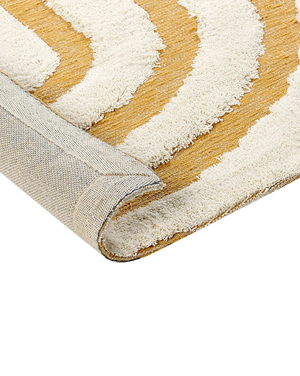 Tapis Jaune 160 x 230 cm Coton
