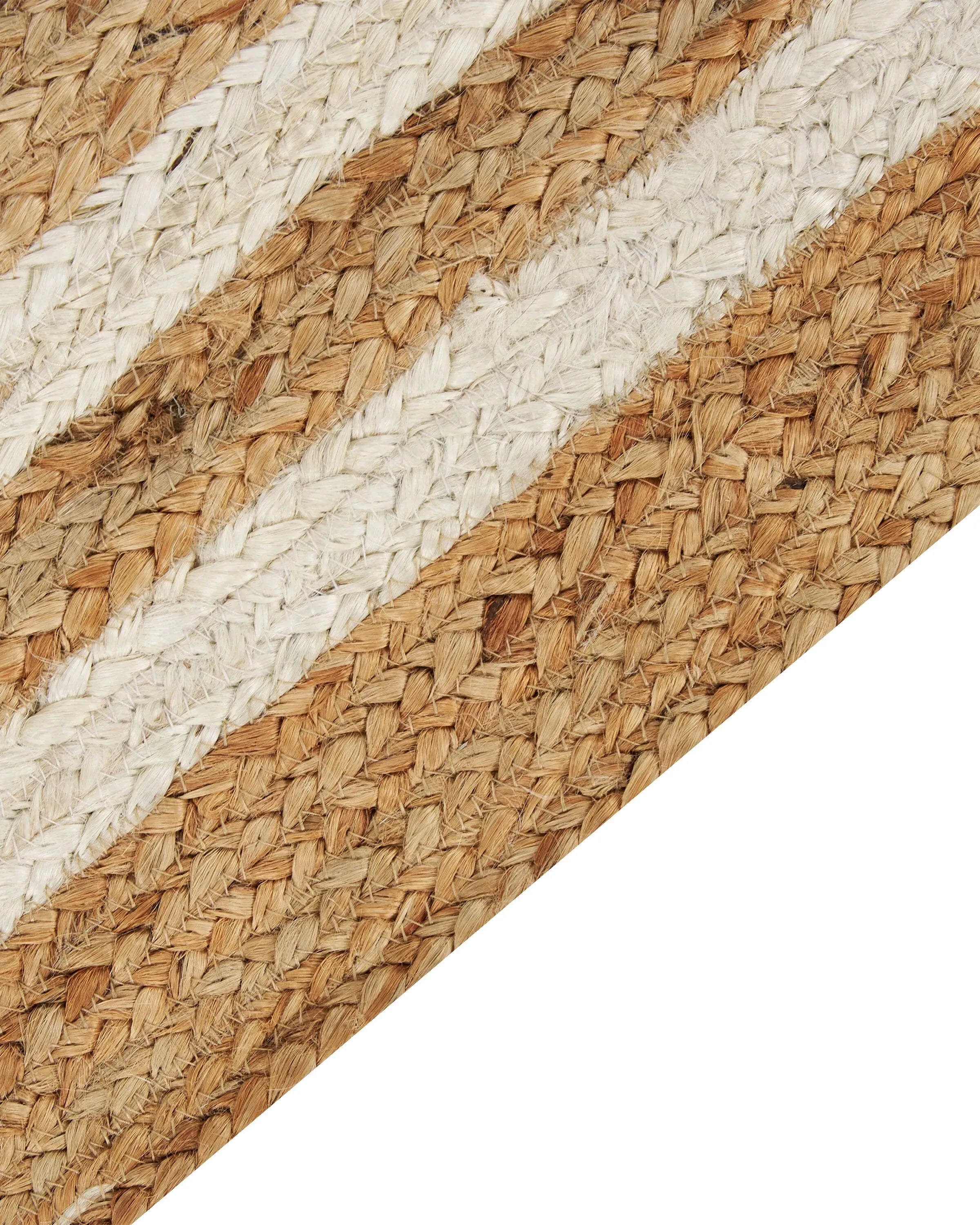 Tapis jute beige 160 x 230 cm