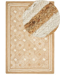 Tappeto MENGEN Beige 200 x 300 cm Iuta