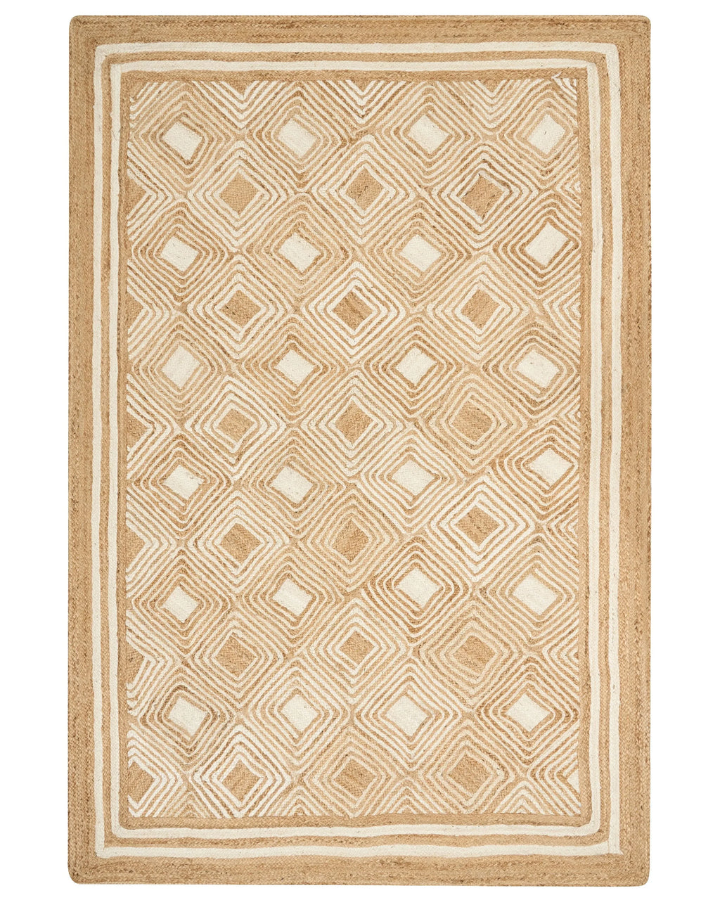 Tapis Beige 200 x 300 cm Jute
