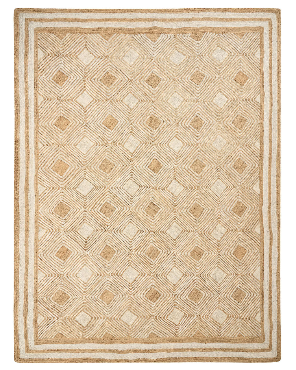 Tapis beige 300 x 400 cm Jute