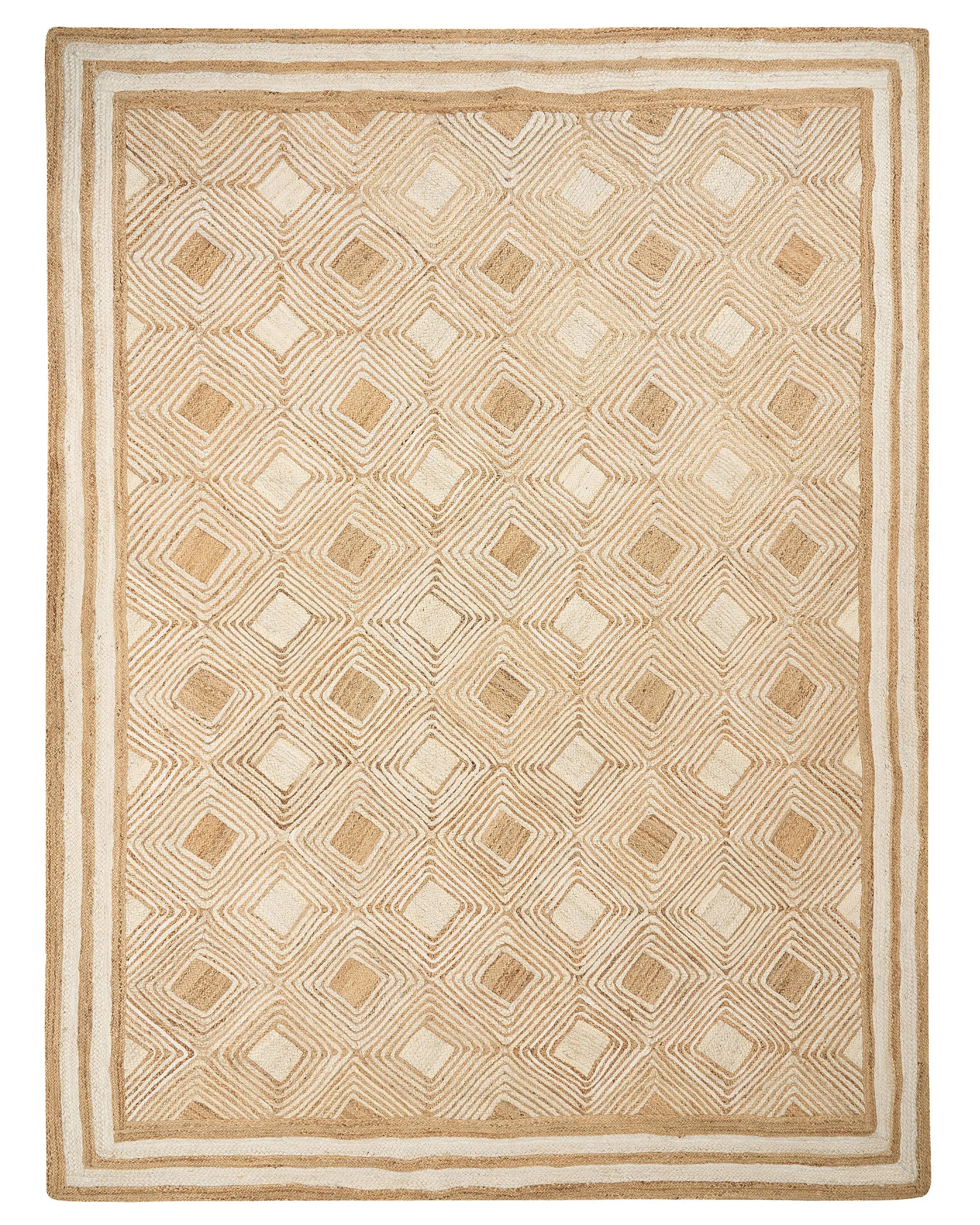 Tapis beige 300 x 400 cm Jute