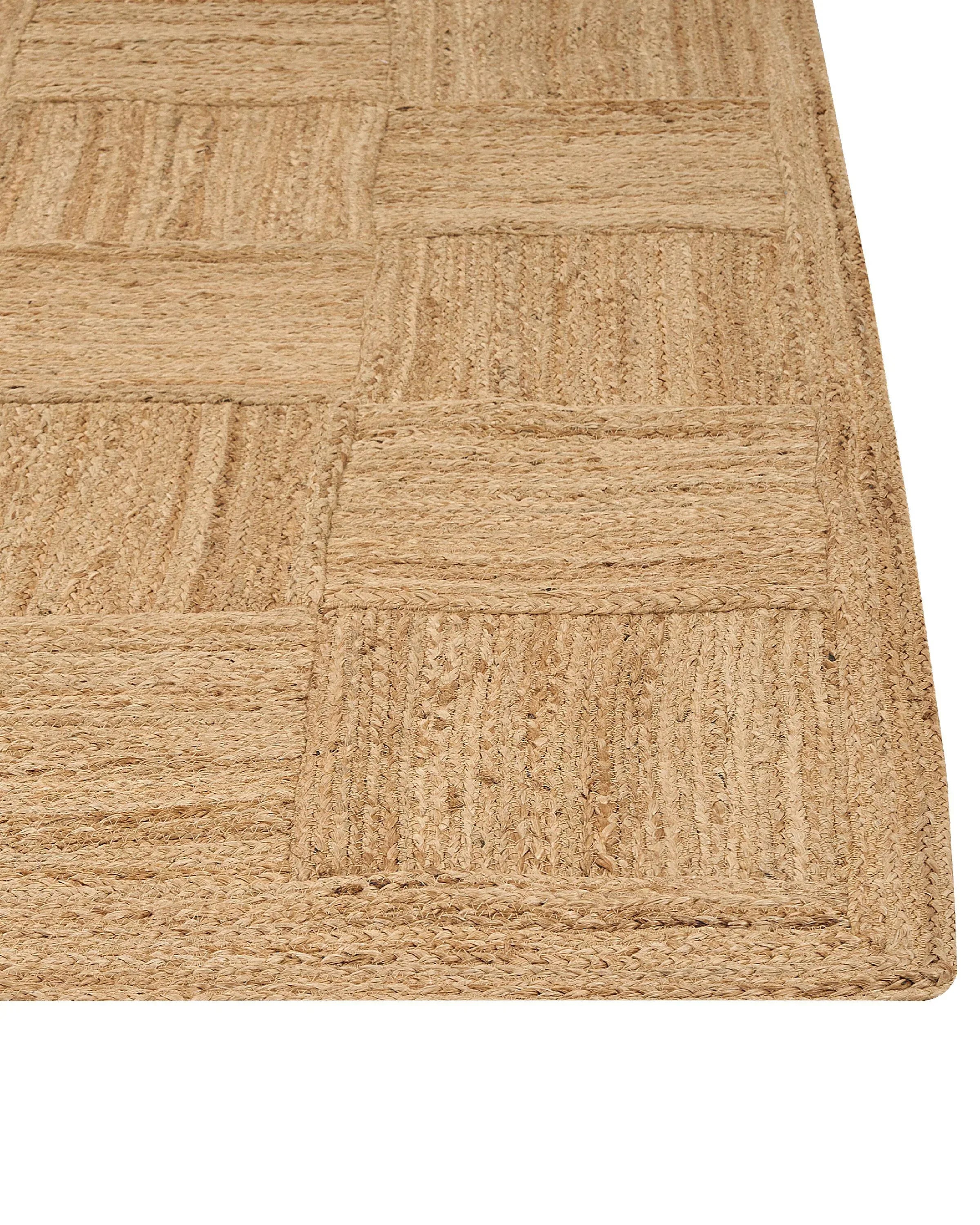 Tapis jute beige 160 x 230 cm
