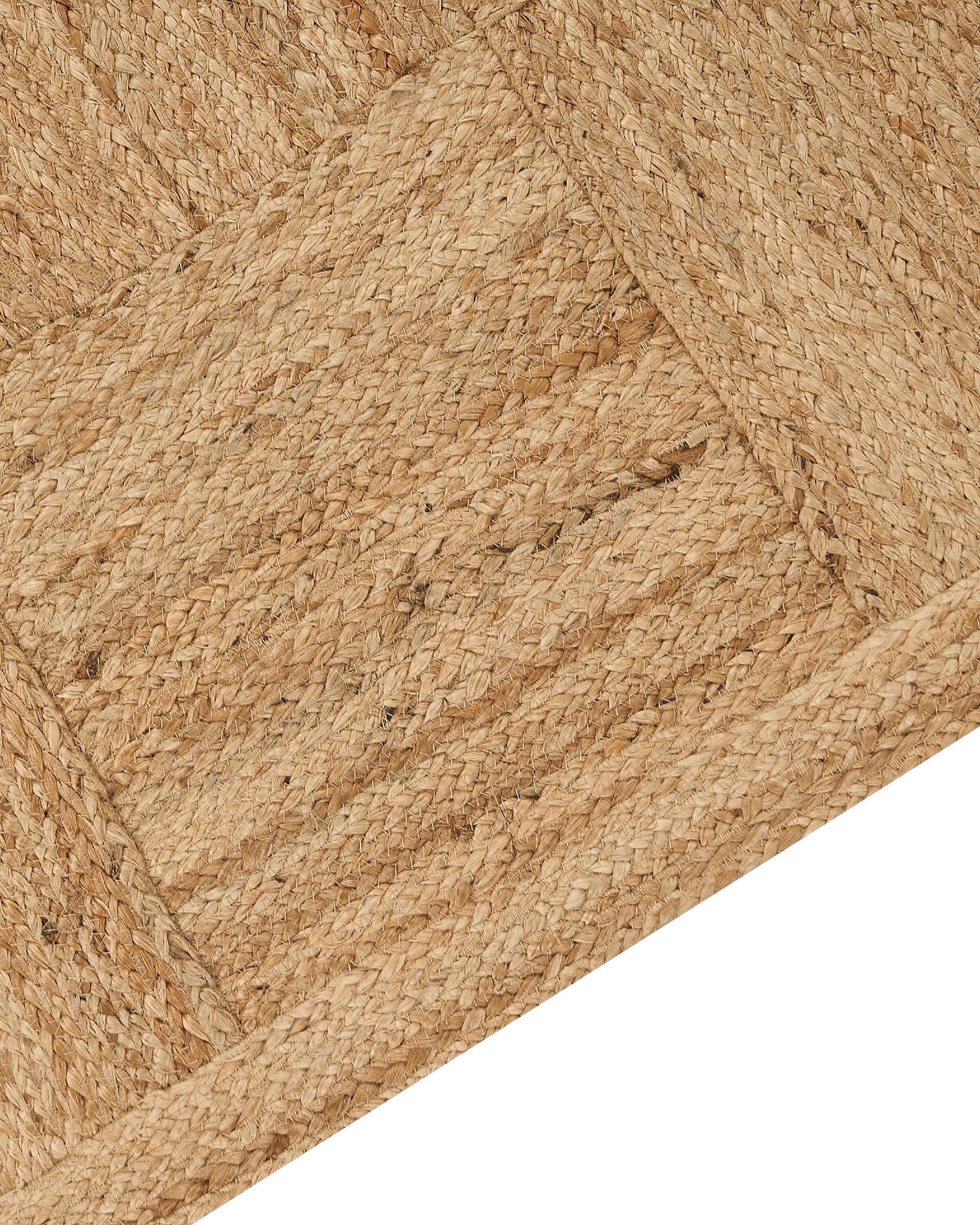 Tapis jute beige 160 x 230 cm