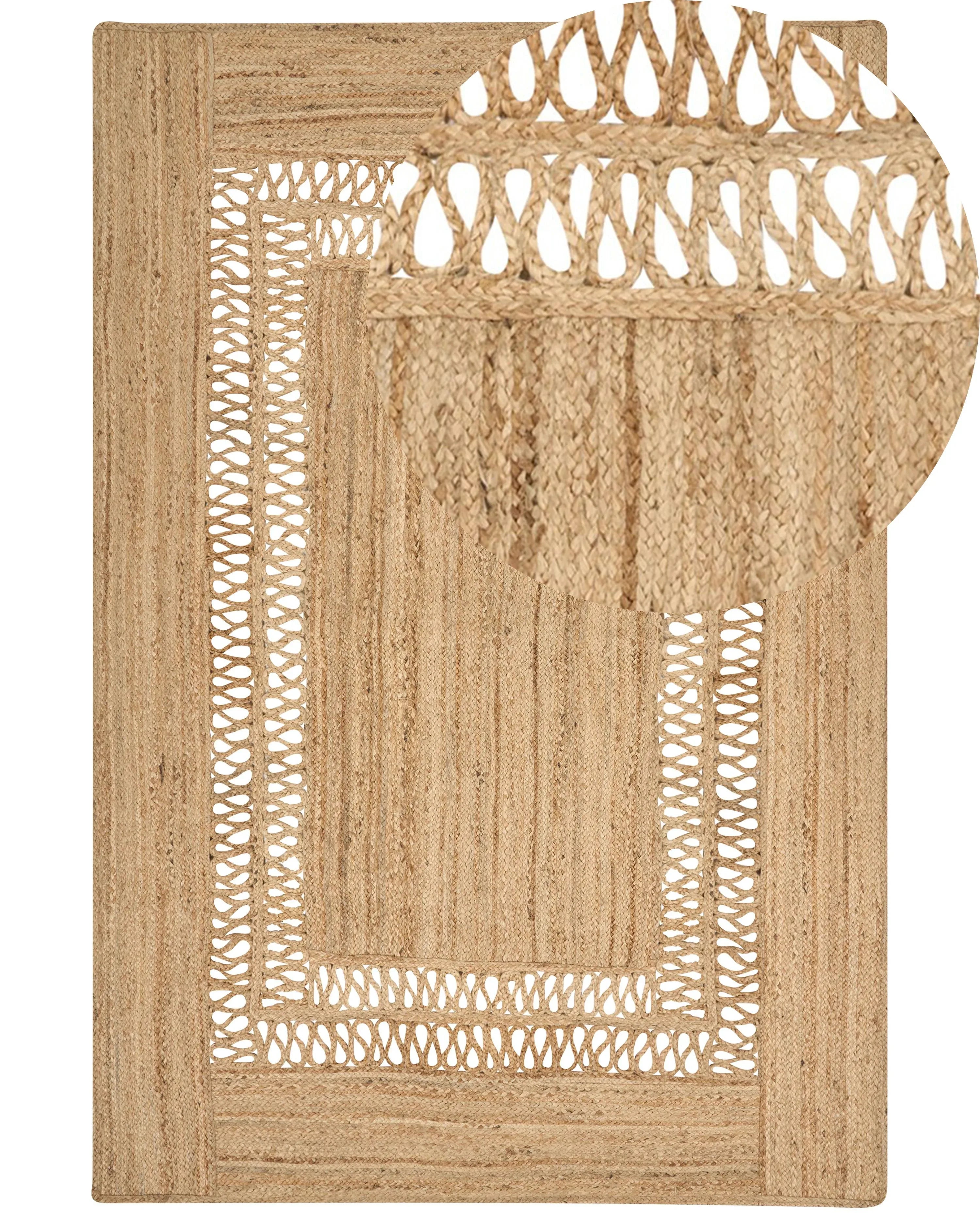 Tappeto YENIKOY Beige 200 x 300 cm Iuta