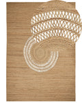 Tappeto BOGAZOREN Beige 160 x 230 cm Iuta