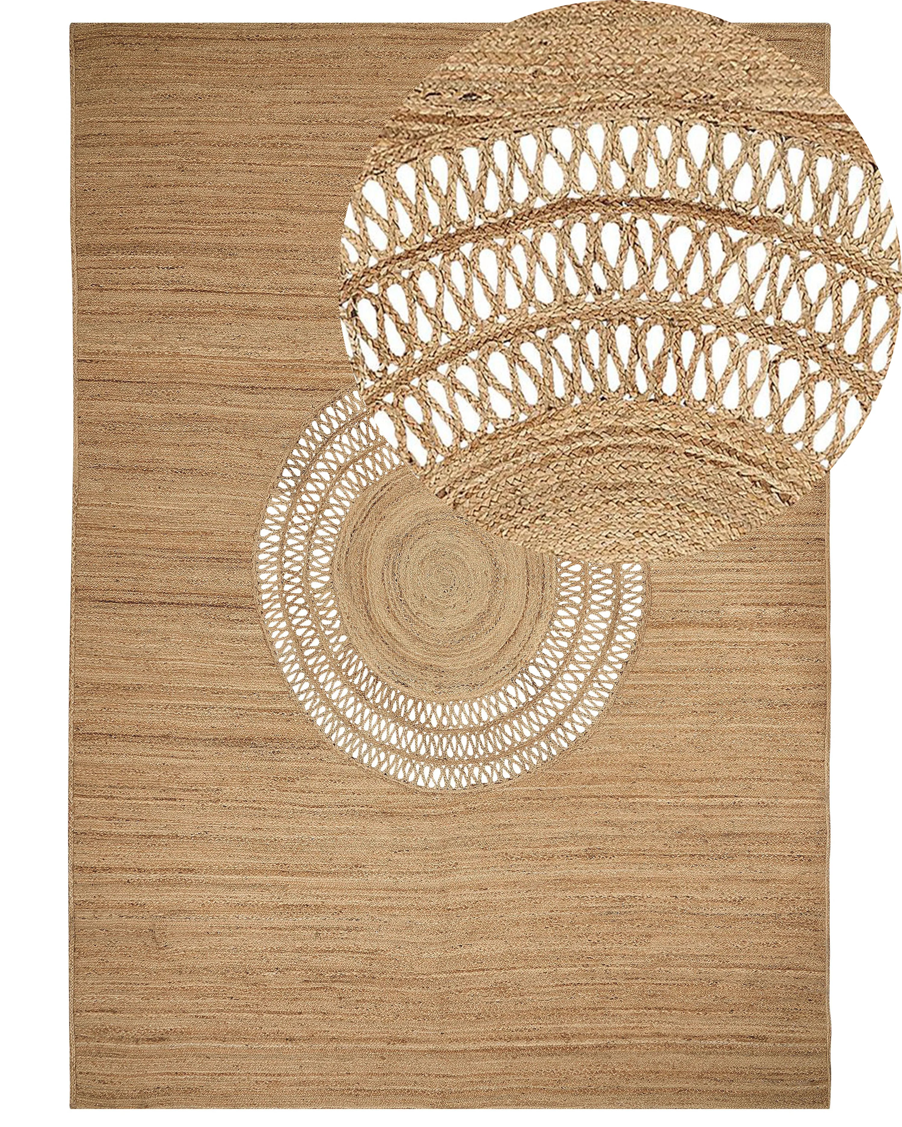 Tappeto BOGAZOREN Beige 160 x 230 cm Iuta