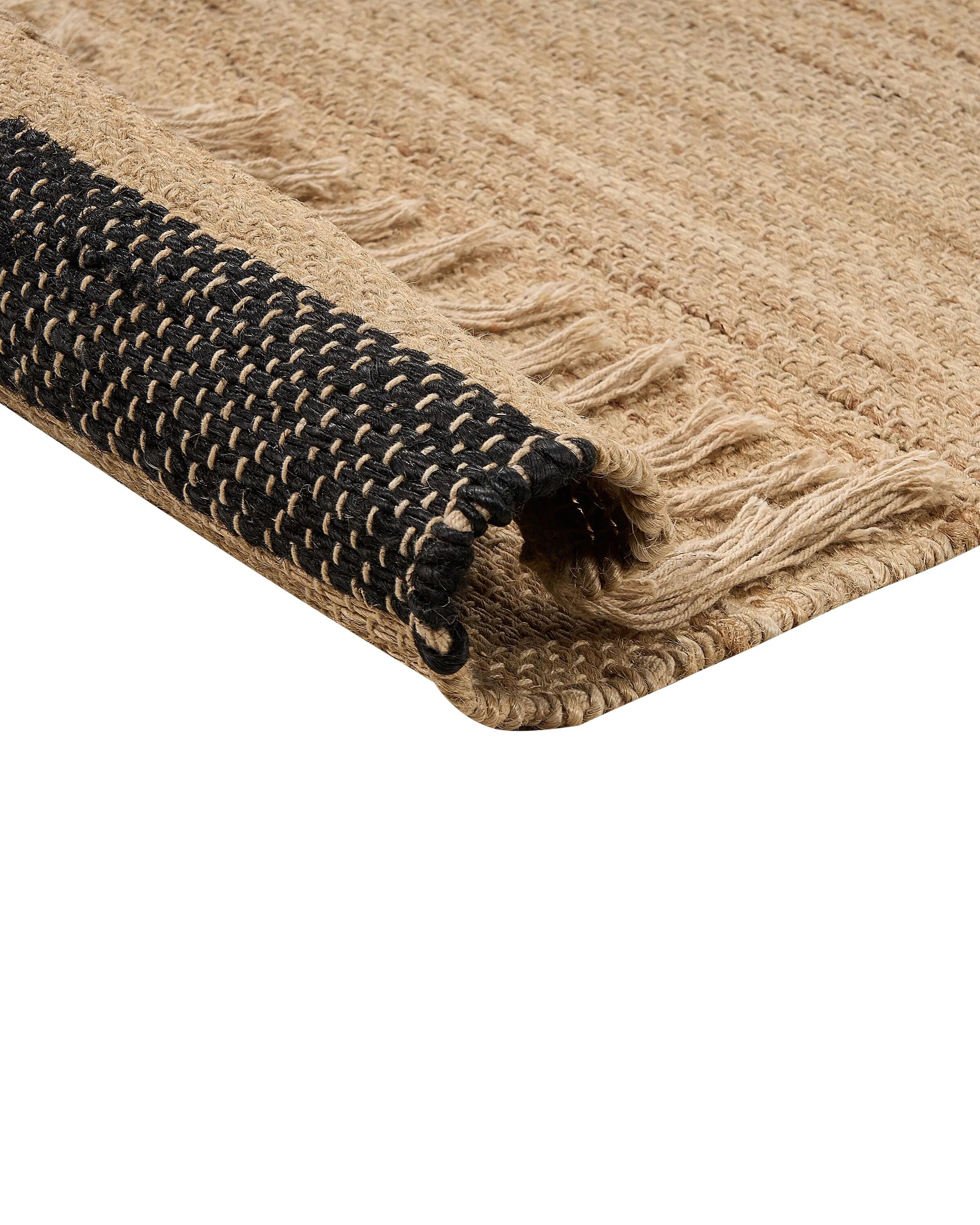 Tapis jute beige 160 x 230 cm