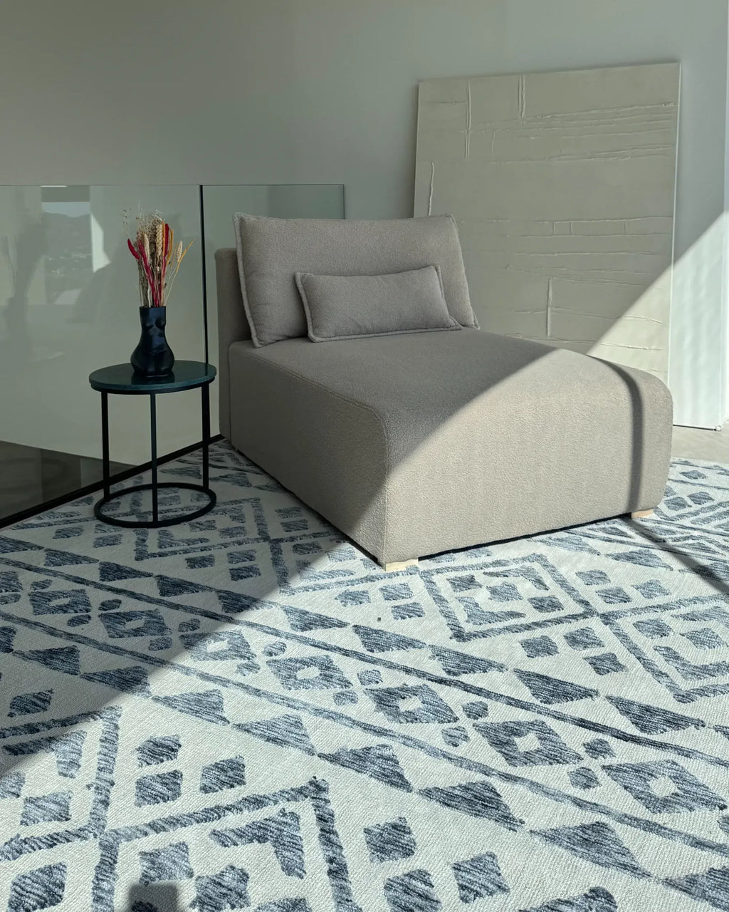 Tapis blanc cassé 300 x 400 cm