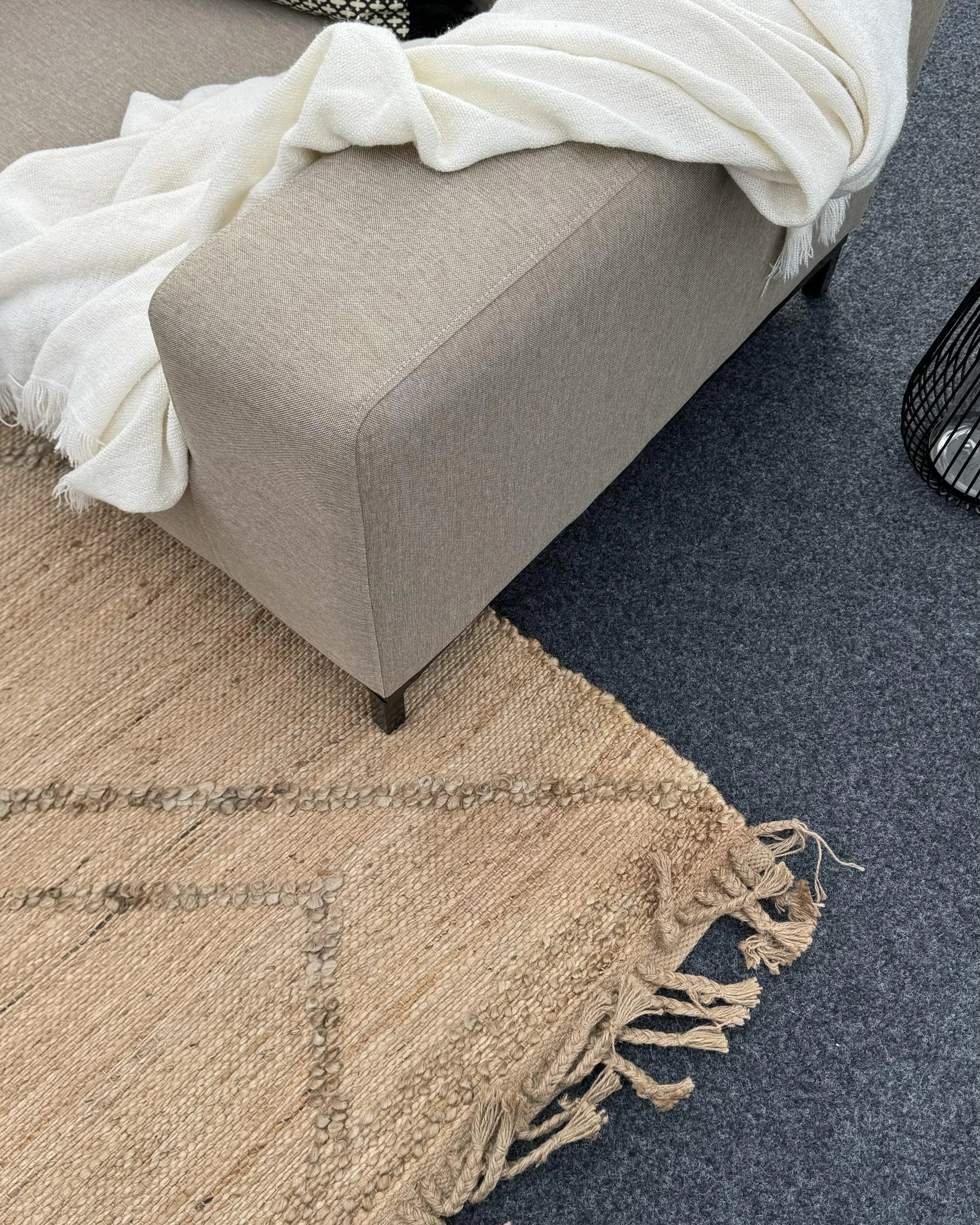 Tapis Beige 200 x 300 cm Jute