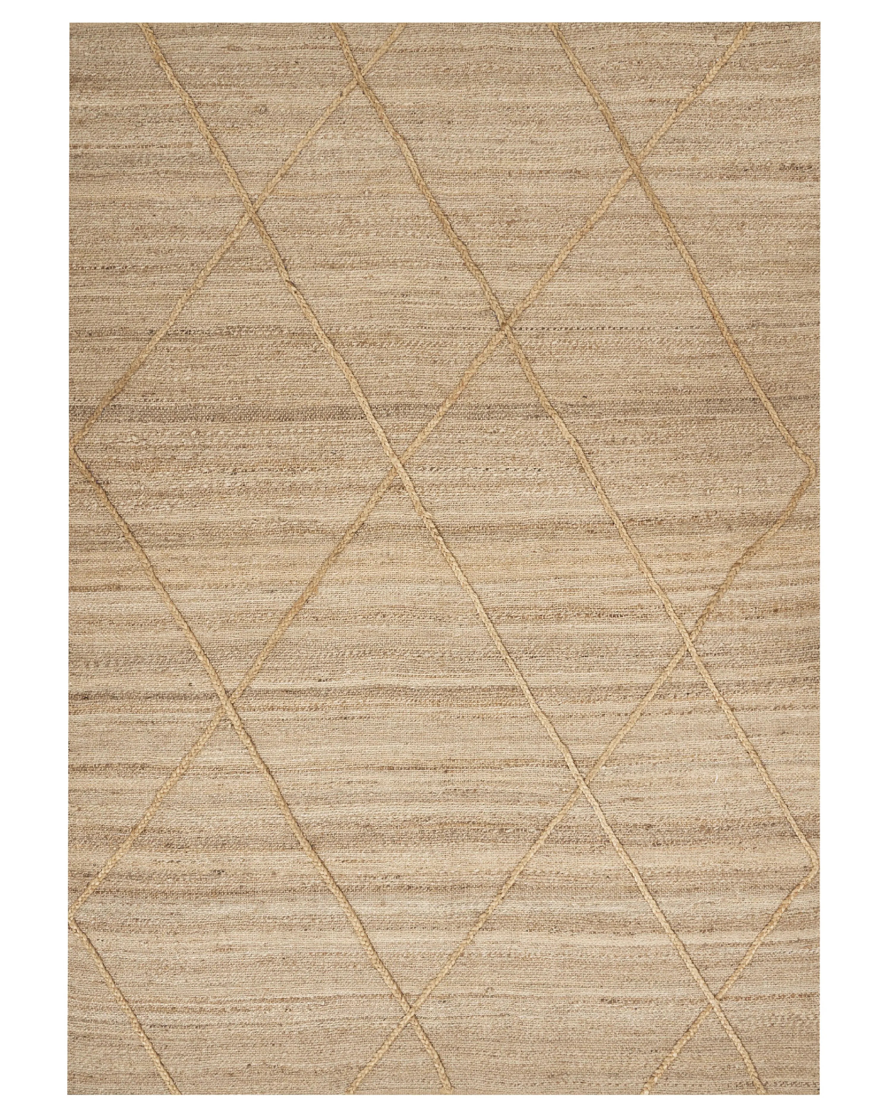 Tappeto YUVACIK Beige 160 x 230 cm Iuta