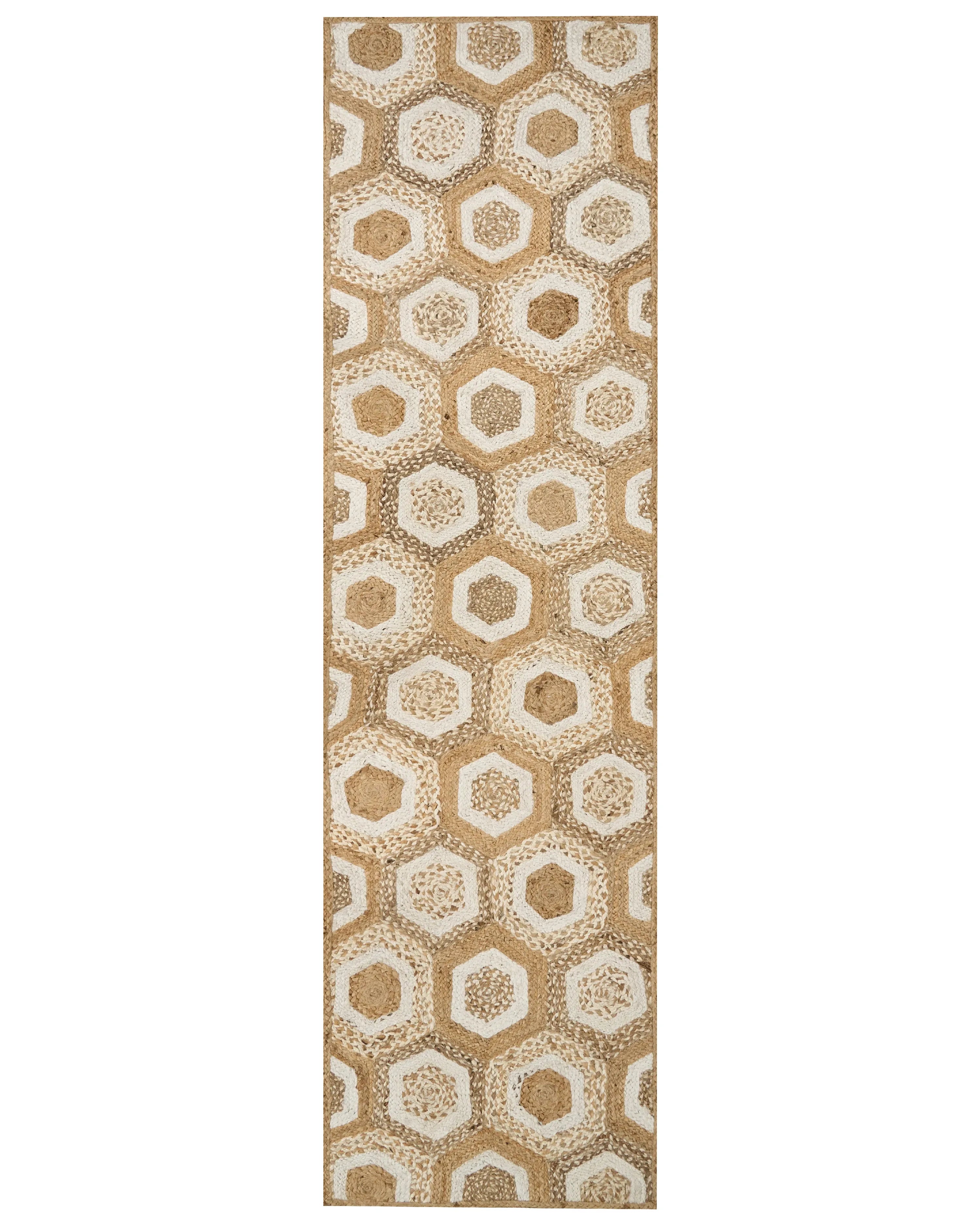 Tapis Beige 80 x 300 cm Jute