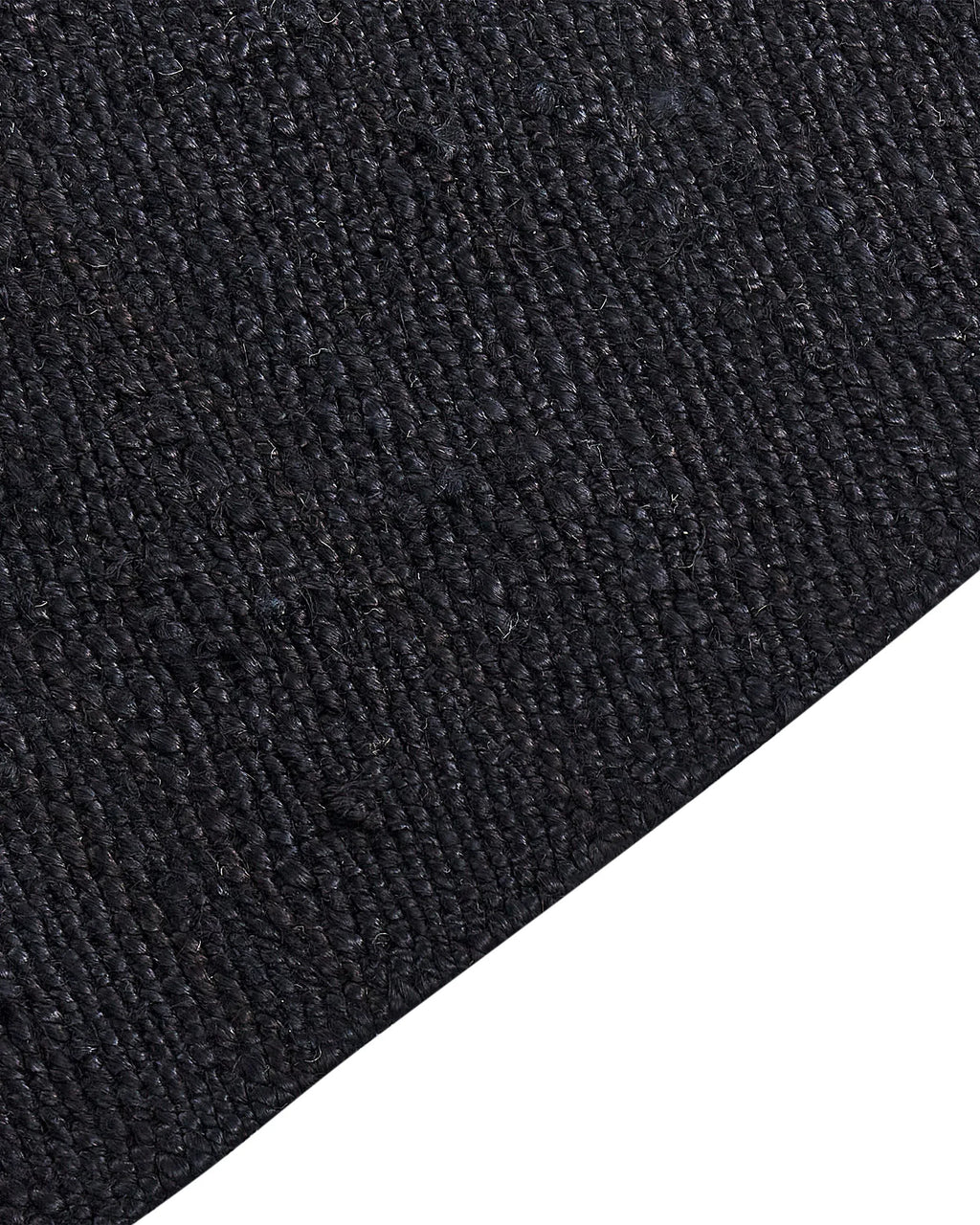 Tapis noir 160 x 230 cm Jute