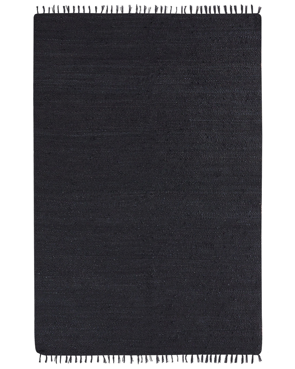 Tapis noir 200 x 300 cm Jute