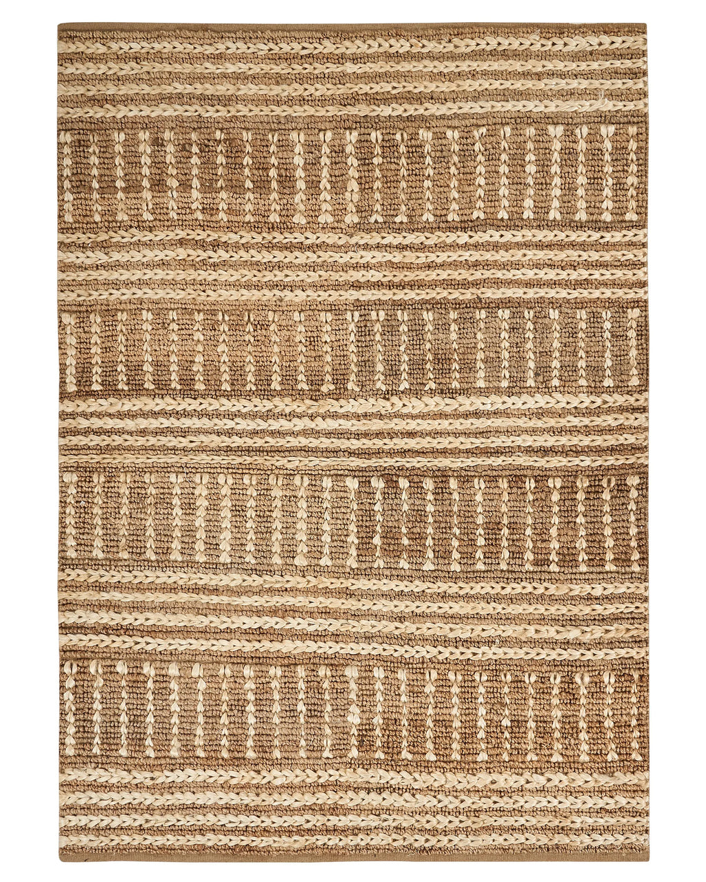 Tappeto KAMBERLI Beige 160 x 230 cm Iuta