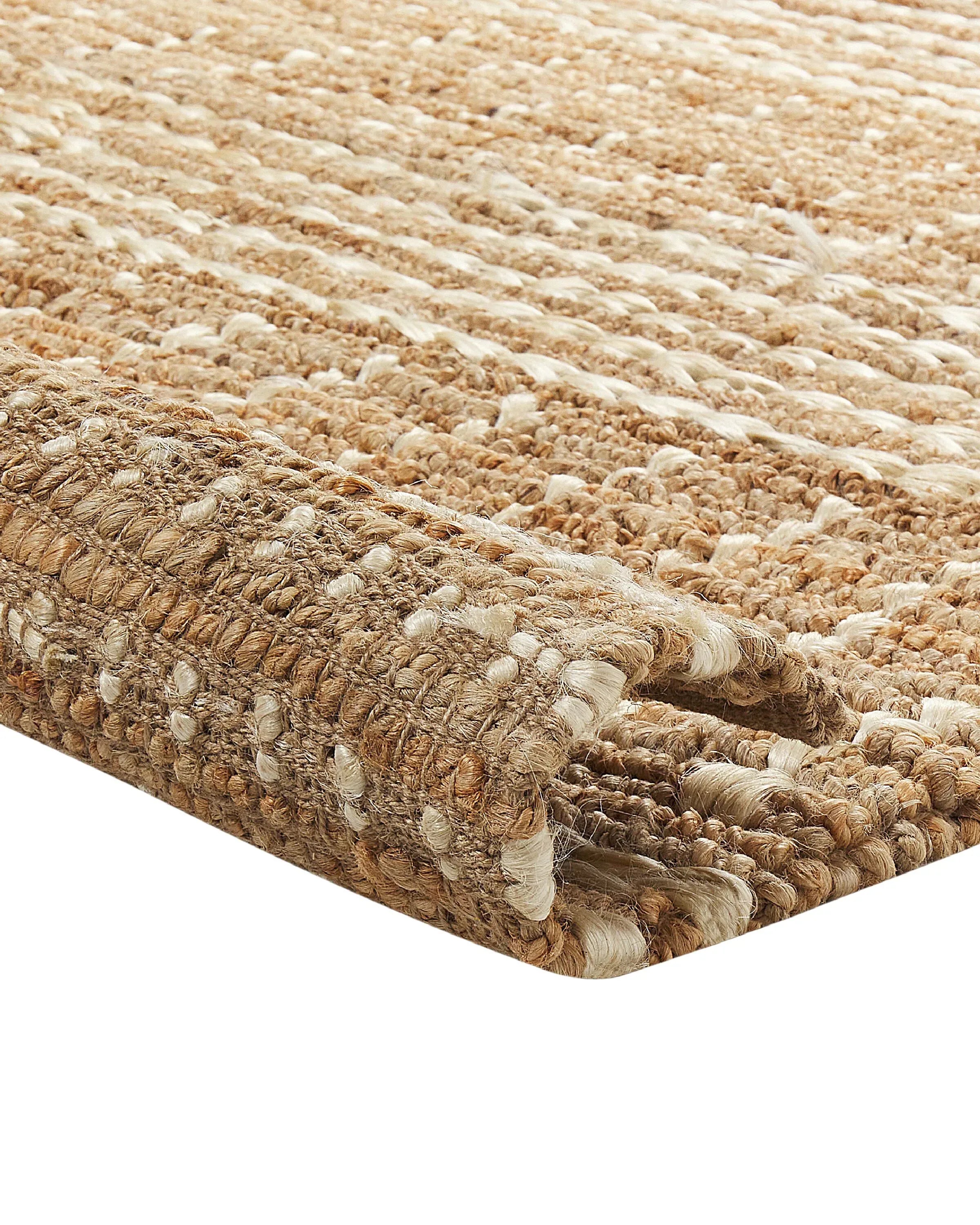 Tapis jute beige 160 x 230 cm