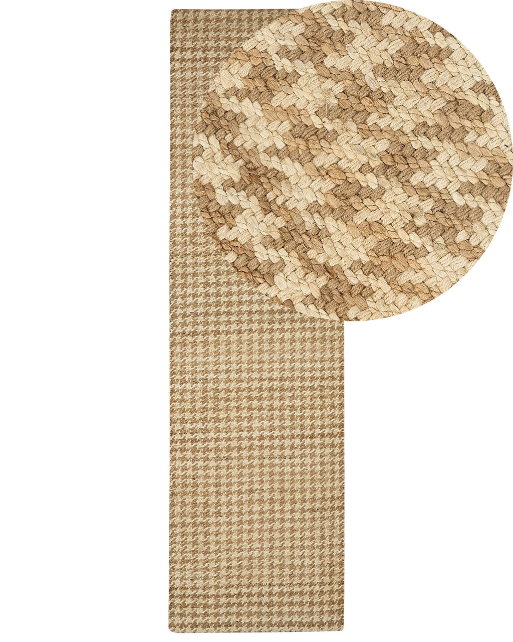Tappeto ARAPTEPE Beige 80 x 300 cm Iuta